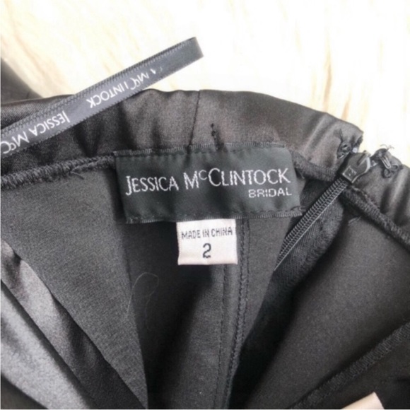 Jessica McClintock Strapless Formal Gown - Picture 2 of 7